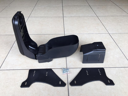 Reposabrazos deslizante universal para coche EKO negro
