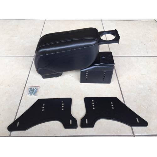 Reposabrazos deslizante universal para coche EKO negro