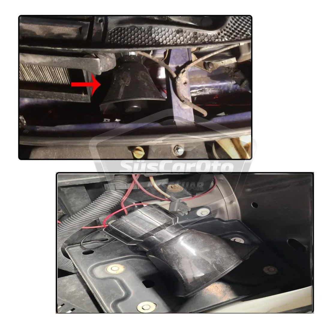 Sirena universal con mando a distancia adaptable a cualquier vehículo, 8 sonidos de sirena diferentes, bocina potente de policía, 12V 100W