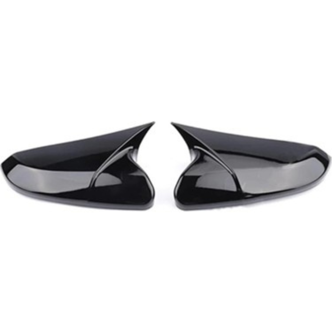 Honda Civic FC5 FK7 2016-2021 Tapa de Espejo Murciélago Batman Negro Piano Plástico ABS