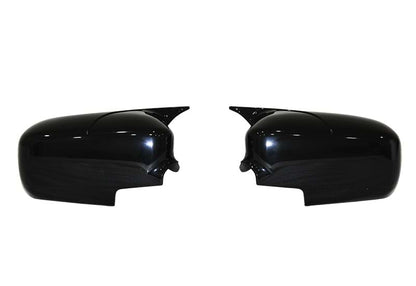 Honda Civic Vtec 2 2002-2005 Cubierta de espejo Batman Murciélago Negro Piano Plástico ABS
