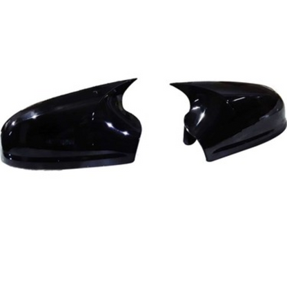 Hyundai Accent Blue 2010-2018 Cubierta de Espejo Murciélago Batman sin Señal Plástico ABS Negro Piano