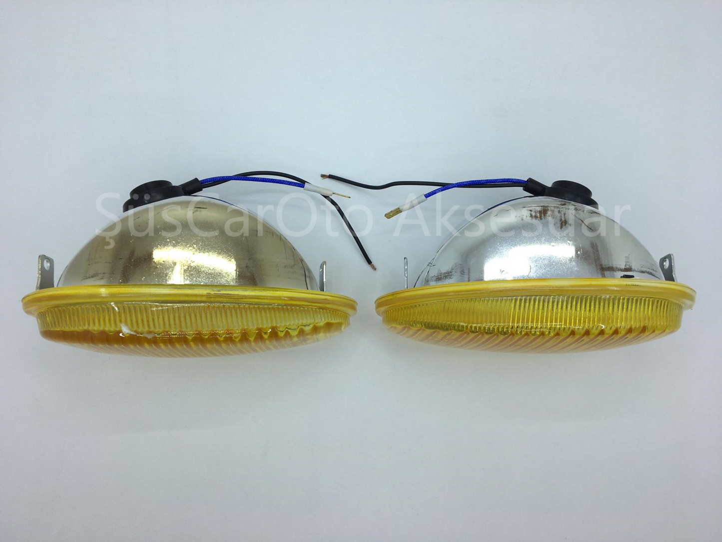 Juego de faros antiniebla amarillos para Hyundai Accent "Yumurta Kasa" 95-00, 2 unidades