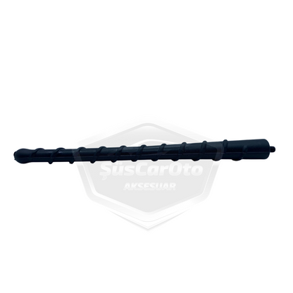 Hyundai Kia Antena de Techo de Varilla Corta con Rosca 18 cm Negro