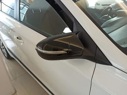 Cubierta de espejo Batman murciélago con señal para Hyundai i20 a partir de 2014, plástico ABS negro piano