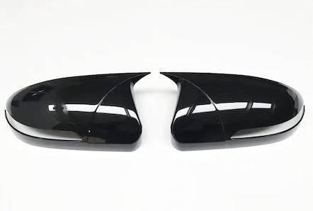 Cubierta de espejo Batman murciélago con señal para Hyundai i20 a partir de 2014, plástico ABS negro piano