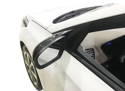 Hyundai i20 2014 en adelante, carcasa de espejo de Batman murciélago sin señal, plástico ABS negro piano