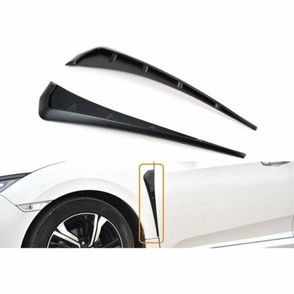 Honda Civic FC5 FK7 1ª Clase Importado Negro Piano Rejilla de Ventilación de Guardabarros Plástico ABS