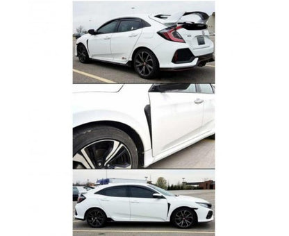 Honda Civic FC5 FK7 1ª Clase Importado Negro Piano Rejilla de Ventilación de Guardabarros Plástico ABS