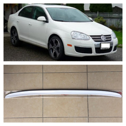 Volkswagen Jetta 06-10 Spoiler de maletero brillante blanco