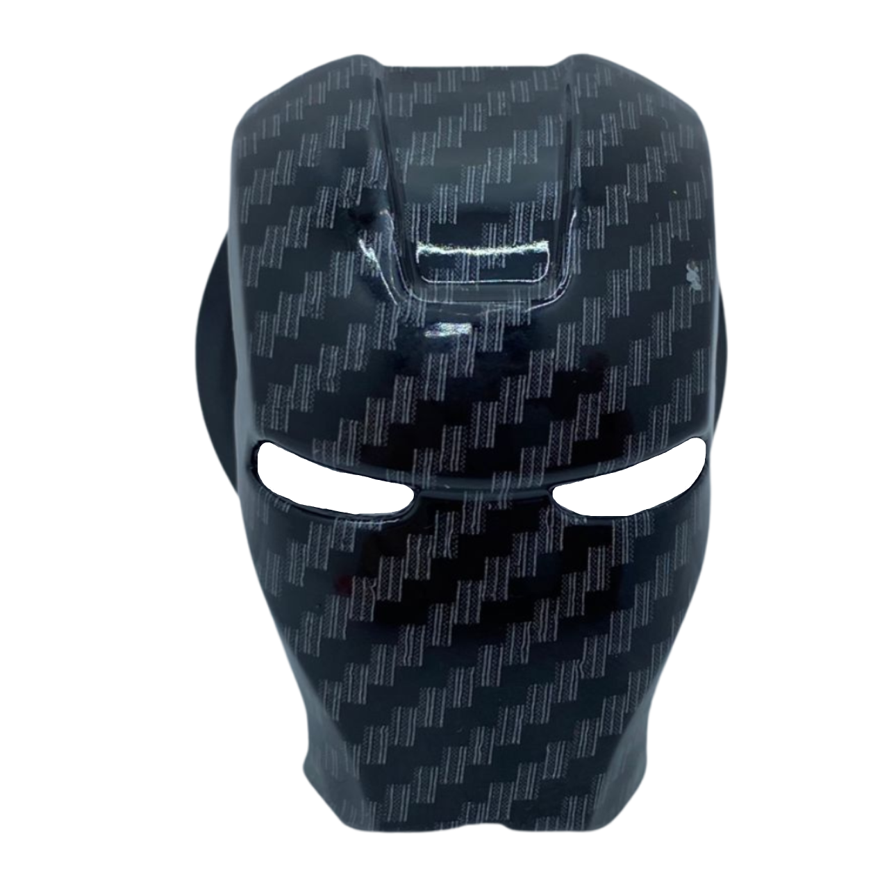 Tapa de botón Start Stop Iron Man de metal, protector de botón decorativo especial de aleación de zinc carbono