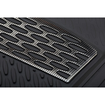 Alfombra Universal 3D Extra Profunda con Borde Alto, Color Zafiro, Carbono