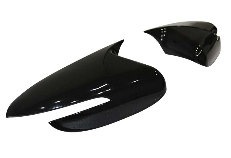 Kia Cerato Intermitente 2016-2019 Cubierta de Espejo de Murciélago Batman Plástico ABS Negro Piano