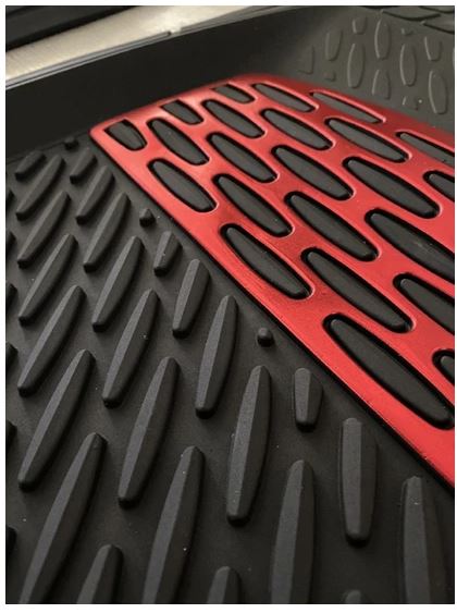 Alfombrilla Universal 3D Extra Profunda Roja Zafiro