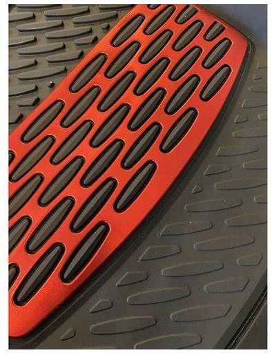 Alfombrilla Universal 3D Extra Profunda Roja Zafiro