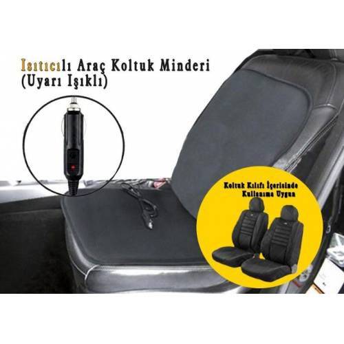 Calentador de Asiento para Coche, Cojín Térmico con Conexión para Encendedor NKT975