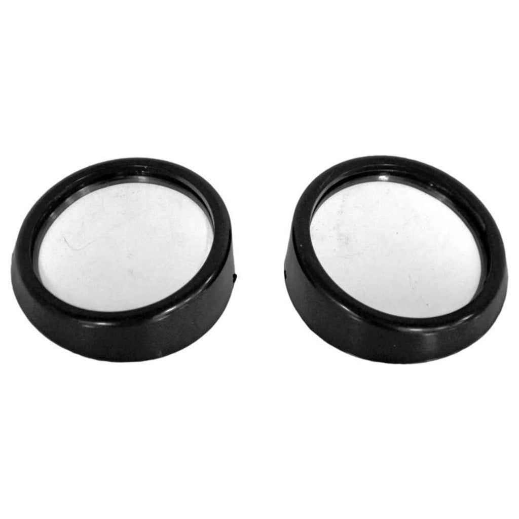 Carub Espejo Retrovisor de Punto Ciego Redondo Negro Juego de 2 Unidades de 5 cm