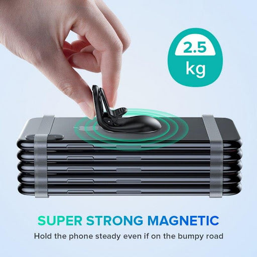 Soporte de teléfono magnético tipo L para coche, para rejilla de ventilación