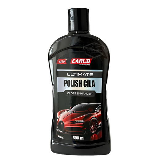 Carub Polish Abrillantador de Coche Súper Abrillantador Excalibur Ultimate con Teflón Alto Brillo 500 ml