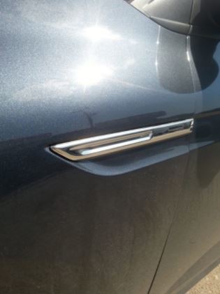 Renault Megane 4 Hb&SD 2016 en adelante Embellecedor cromado intermitente guardabarros 2 piezas