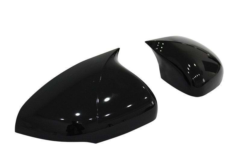 Mercedes Clase A W177 2018-2021 Cubierta de espejo de murciélago estilo Batman Negro Piano ABS Plástico
