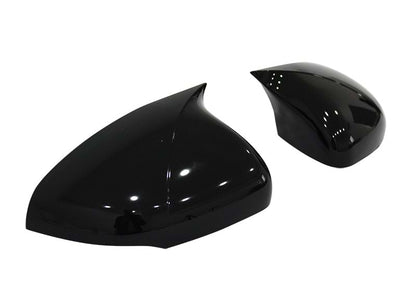 Mercedes Clase A W177 2018-2021 Cubierta de espejo de murciélago estilo Batman Negro Piano ABS Plástico