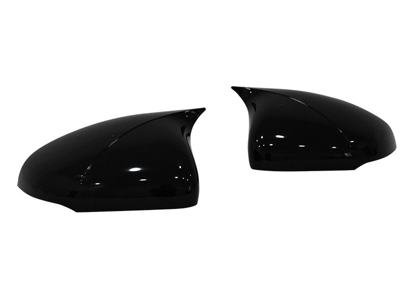 Mercedes Clase A W177 2018-2021 Cubierta de espejo de murciélago estilo Batman Negro Piano ABS Plástico