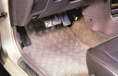 NİKEN Alfombra decorativa Alfombra de metal Bandeja para maletero