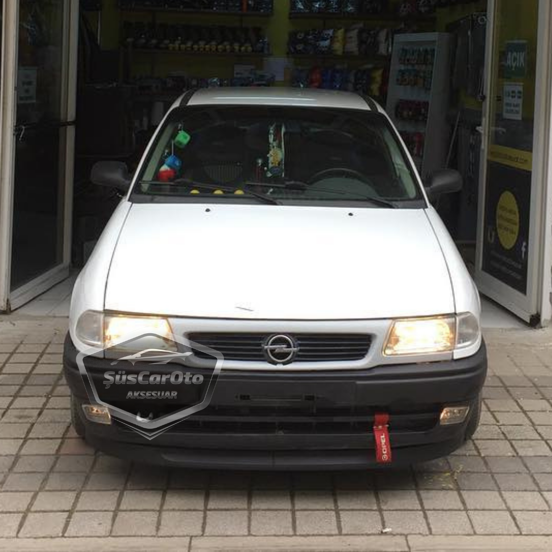 Opel Astra F 1991-1998 Compatible Universal Astra H lip Flexible Labio Delantero 2 Piezas Paragolpes Bajo Lengüeta Faldón Delantero