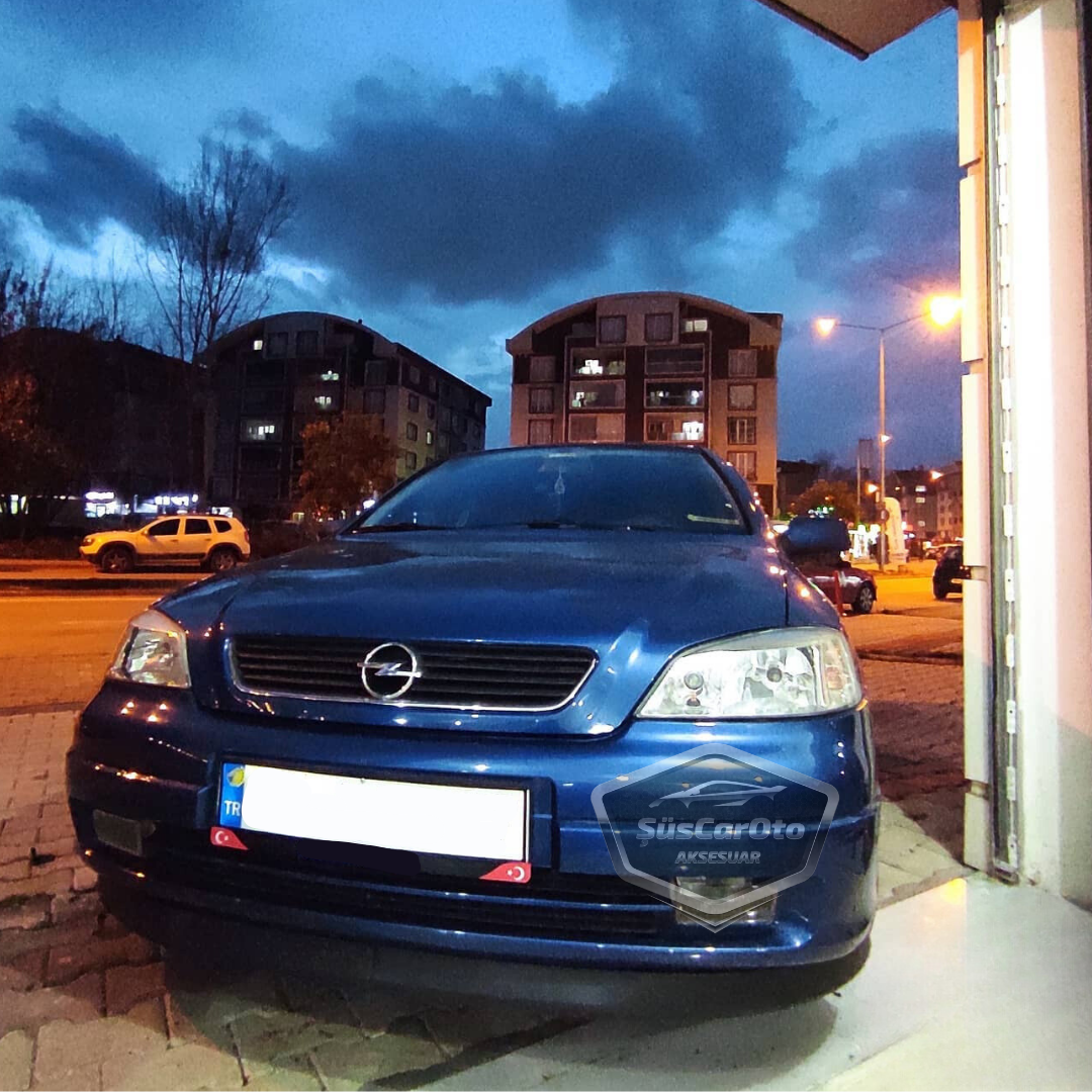 Opel Astra G 1998-2004 Compatible Labio Delantero Flexible Universal Astra H Lip de 2 Piezas para Parachoques Delantero/Faldón Delantero