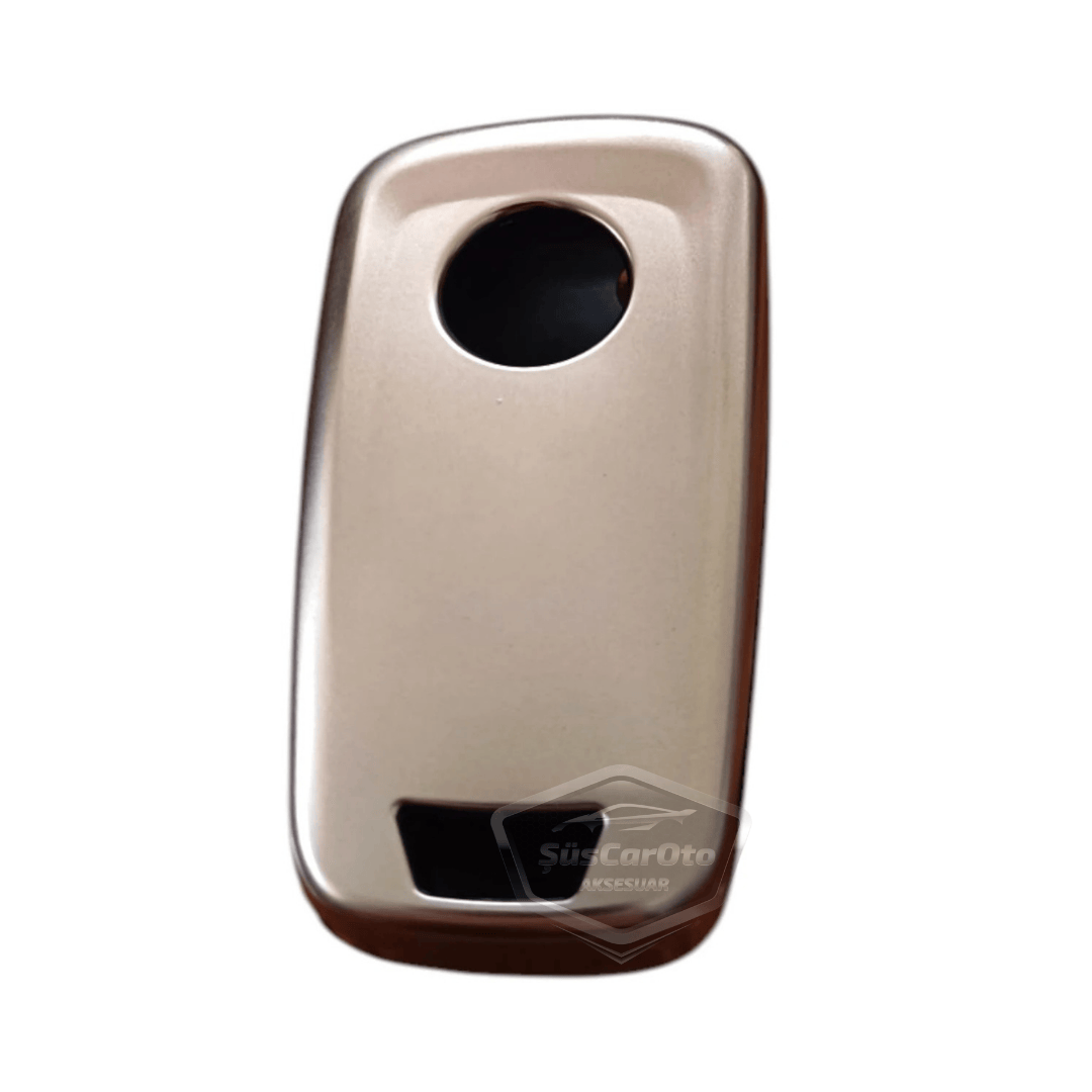 Funda de llave de silicona compatible con Opel Astra J Insignia Corsa Vectra Mokka Adam Chevrolet Cruze Aveo Llave plegable Cubierta de llave de coche llavero amortiguador gris titanio oscuro PNT119