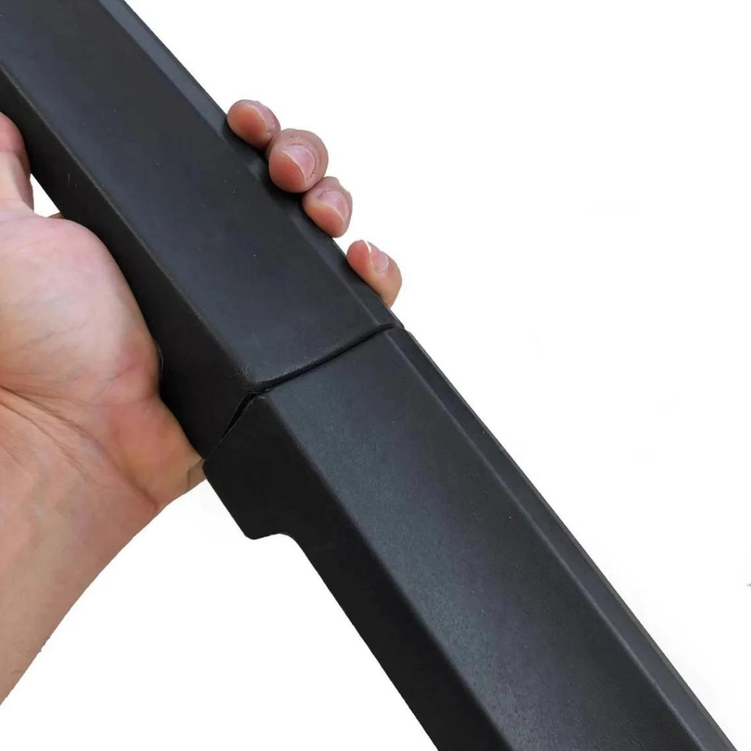 Compatible con Opel Combo C 2002–2012, Labio Delantero Flexible Universal Astra H, Kit de 2 Piezas para Parachoques Delantero, Aletín/Defensa Inferior