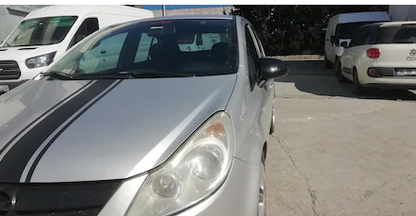 Opel Corsa D 2006-2014 Cubierta de espejo de murciélago Batman, plástico ABS negro piano