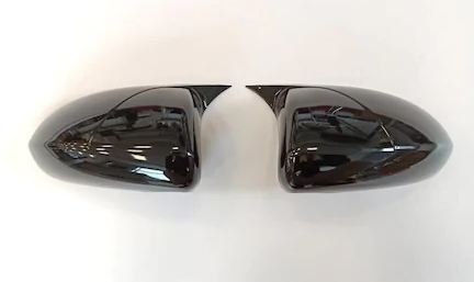 Opel Corsa E 2014-2019 Tapa de Espejo Retrovisor Murciélago Batman Plástico ABS Piano Black