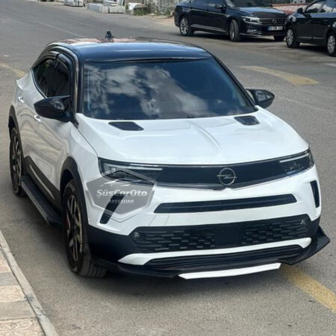 Opel Mokka 2021 y posterior, compatible con carcasas de espejo Batman Bat Piano Black ABS Plástico Set Izquierda Derecha
