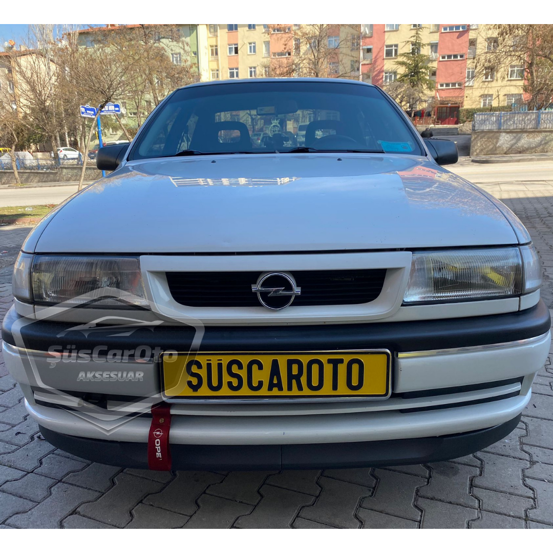Labio delantero flexible universal Astra H de 2 piezas, compatible con Opel Vectra A 1988-1995, guardabarros de parachoques delantero