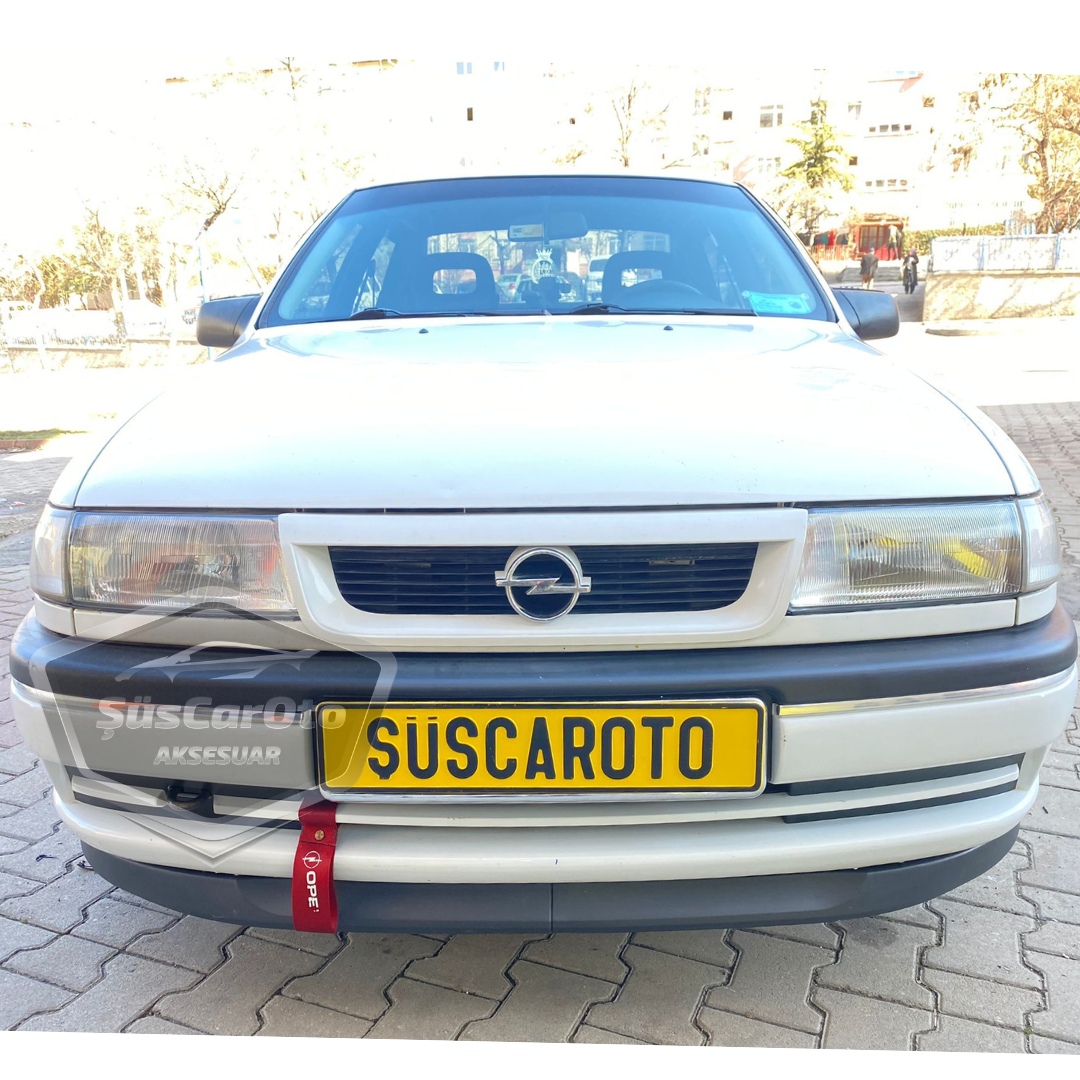Labio delantero flexible universal Astra H de 2 piezas, compatible con Opel Vectra A 1988-1995, guardabarros de parachoques delantero