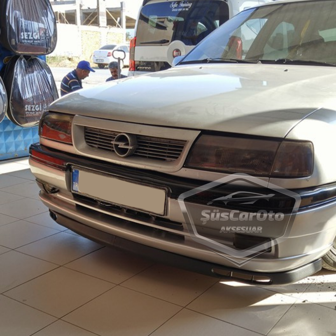 Opel Vectra A 1988-1995 Compatible Labio Universal Laguna Labio Delantero Flexible 2 Piezas Separador Delantero Faldón Delantero