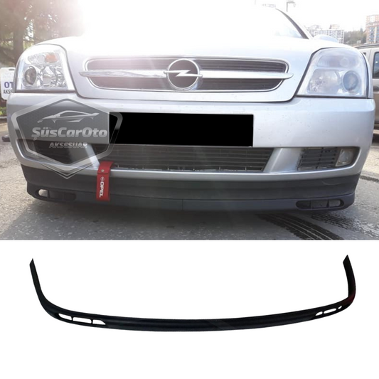 Opel Vectra C 2002–2009 Compatible Universal Laguna Lip Labio Delantero Flexible 2 Piezas Bajo Parachoques Lengüeta Guardabarros Delantero