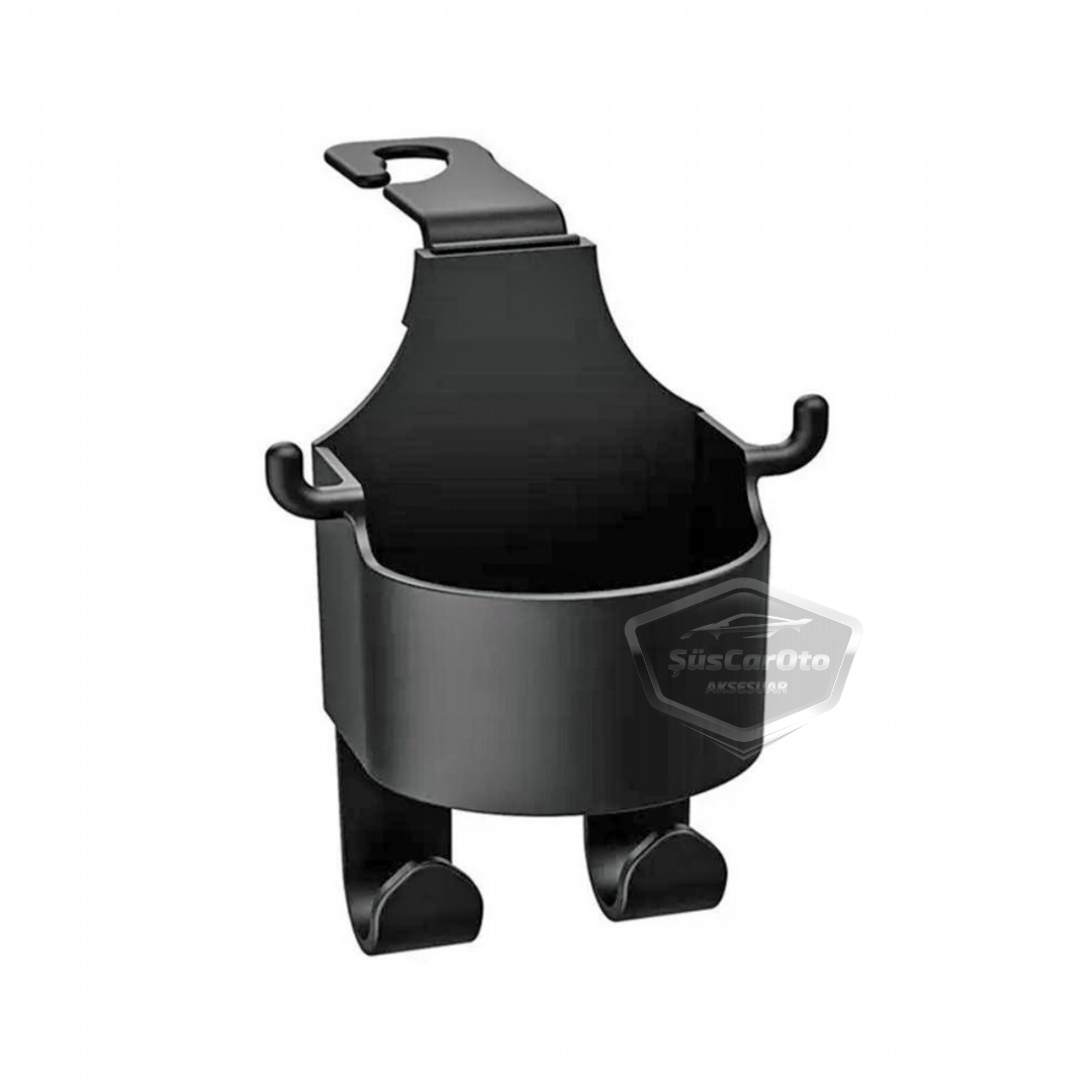 Organizador multifunción para el respaldo del asiento del coche, portavasos, soporte para teléfono, colgador y organizador de almacenamiento para coche, 1 unidad.
