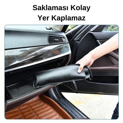 Parasol plegable para coche, parasol especial con mango flexible, protector solar de 132 cm x 77 cm