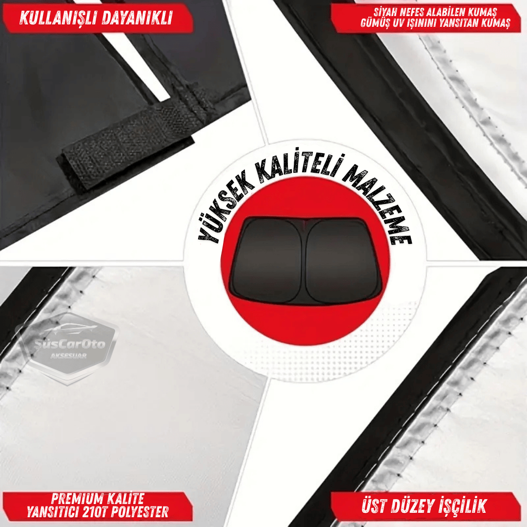 Parasol plegable premium para parabrisas delantero y trasero de coche, metalizado, de nueva generación, parasol para coche, SUV, camión, 80 cm x 140 cm, con bolsa
