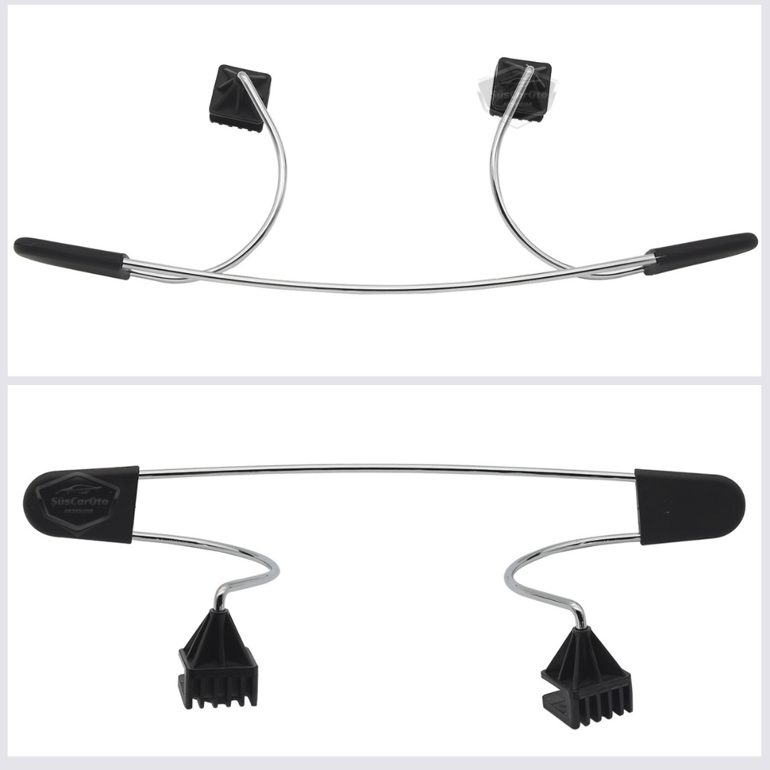 Percha para ropa trasera de asiento de coche, percha para chaqueta, metal cromado, percha interior de coche, percha antideslizante ONP183