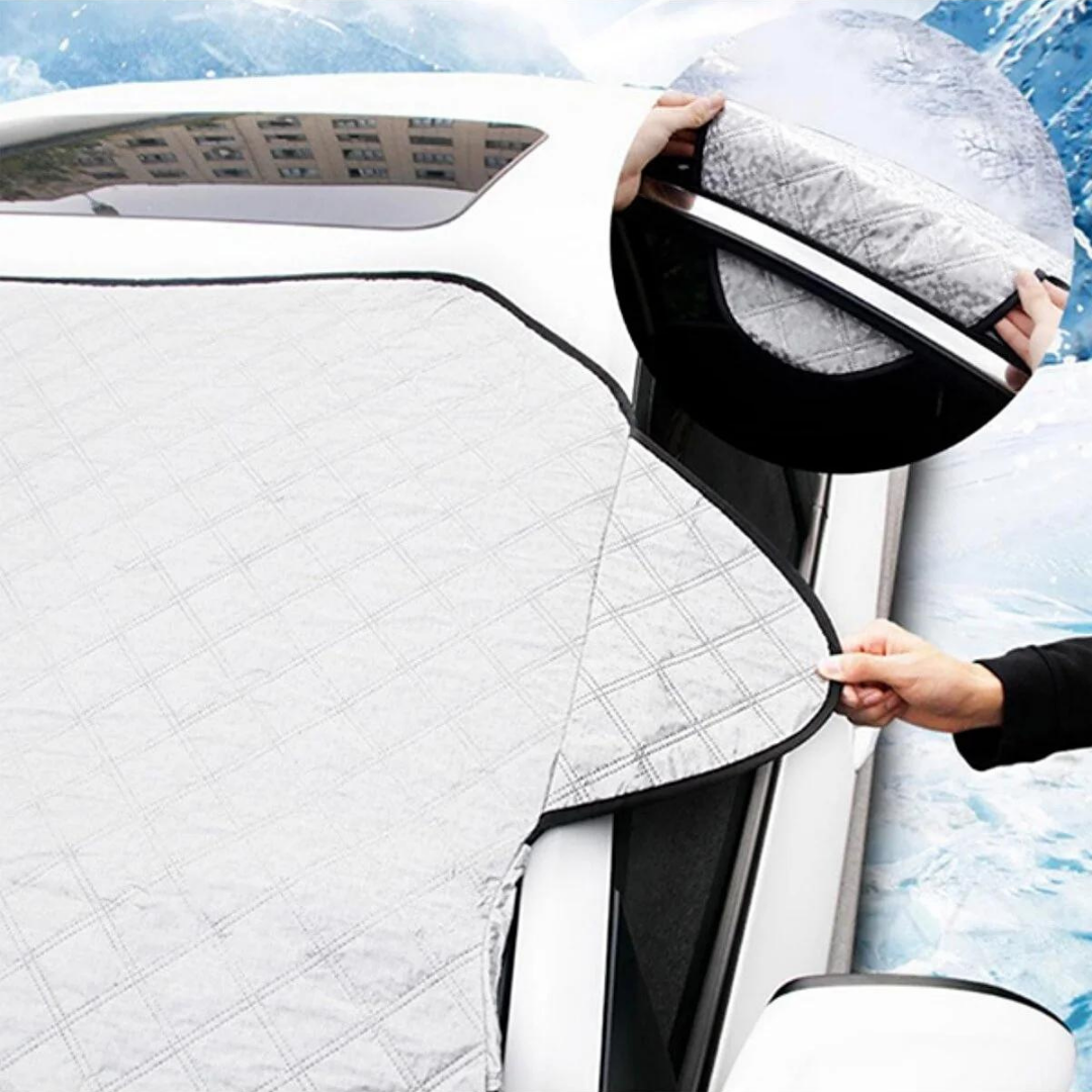 Parasol para parabrisas de coche, protector anticongelante y protector contra el hielo, protector de nieve para ventana, protector solar ONP324