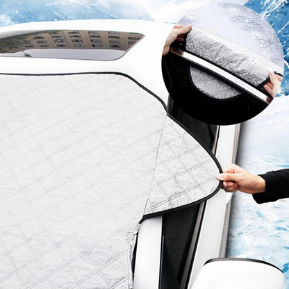 Parasol para parabrisas de coche, protector anticongelante y protector contra el hielo, protector de nieve para ventana, protector solar ONP324