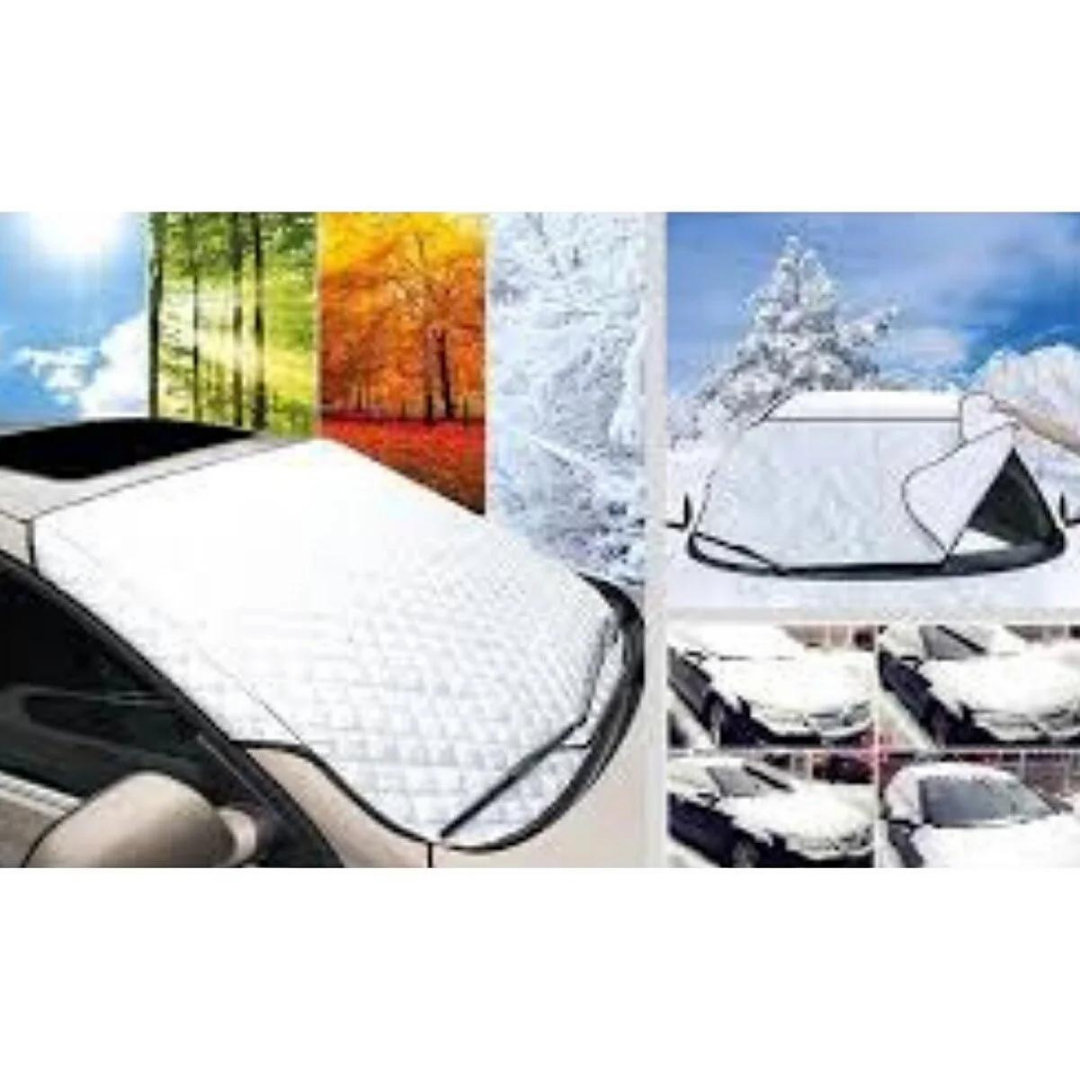 Parasol para parabrisas de coche, protector anticongelante y protector contra el hielo, protector de nieve para ventana, protector solar ONP324