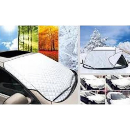 Parasol para parabrisas de coche, protector anticongelante y protector contra el hielo, protector de nieve para ventana, protector solar ONP324