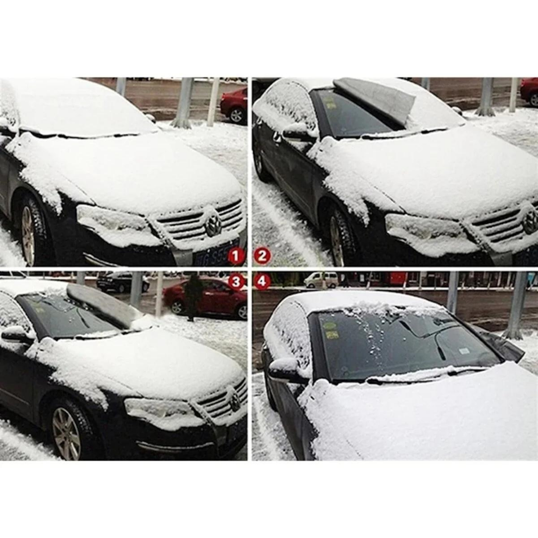 Parasol para parabrisas de coche, protector anticongelante y protector contra el hielo, protector de nieve para ventana, protector solar ONP324