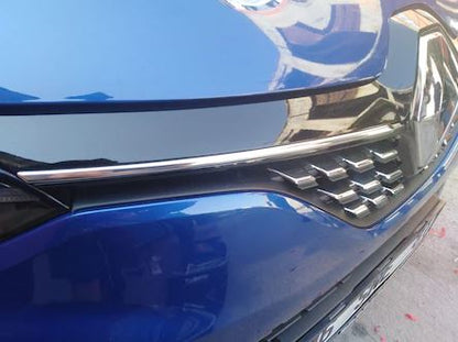 Renault Clio 5 Cromo para Parrilla Delantera Superior 2 Piezas 2019 y superior
