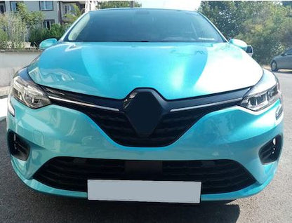 Renault Clio 5 Cromo para Parrilla Delantera Superior 2 Piezas 2019 y superior